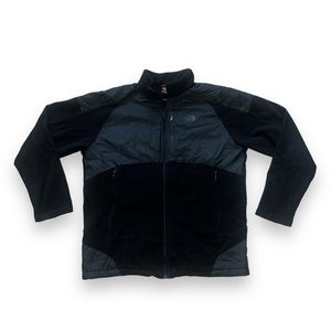 The North Face A24G TKA 1000 Cascade Full Zip Black Jacket Men’s XL